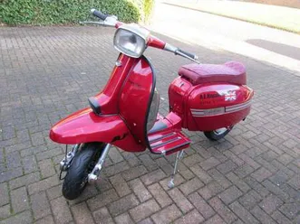 lambretta gp - indian gp sold without engine - uk reg'd with v5 present
