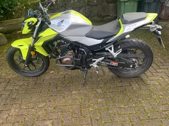 honda cb 500 f gelb/silber 2018, nur 1372 km