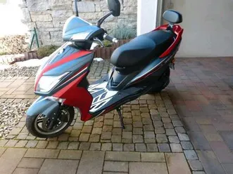 elektroroller futura hawk 2.0 rot-schwarz