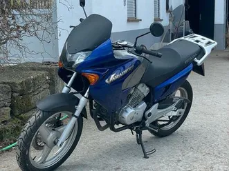 honda varadero xl125 jc32 blau koffer 15ps 2 zylinder