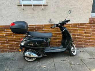 luxxon emily 50 ccm roller mit topcase - fahrbereit