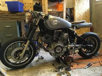 yamaha xv 750 bobber chopper caferacer canton bâle-ville -