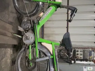 mobylette cady verte – roulante