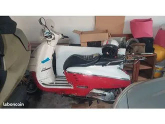 scooter django 125 2015 bicolore - excellent état, révisé garage