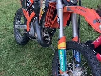 125 exc double monture