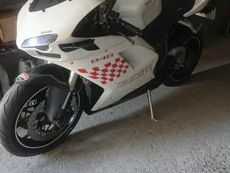 superbe ducati 848 sportbike