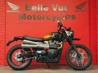 used triumph scrambler 900 stealth edition for sale in southend on sea