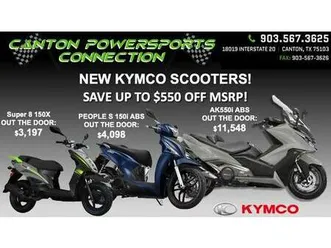 new kymco scooters