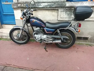 honda cm125 1991 – 44000 km – entretien complet – top-case shad – 850