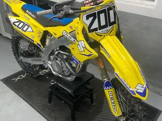suzuki rm-z 250 rmz 250 sölva akrapovic