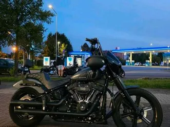 harley-davidson street bob 9tkm service neu jekill&hyde ape lenk