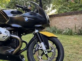 bmw r 1200 s bicolore custom akrapovic anche collettore, perfet