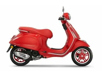 vespa primavera red elettrica 45