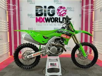 kawasaki kxf 450 2025 - under 8 hrs use - ti bolt kit & stripe gripper seat