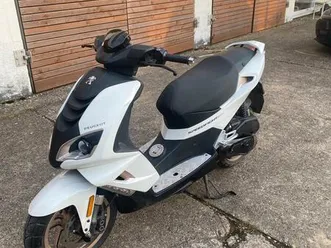 peugeot speedfight 4 roller weiß - 2 schlüssel