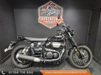 2018 68 plate yamaha scr950 with only 1661 miles.