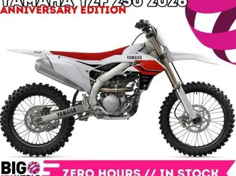 yamaha yzf 250 2026 anniversary - rare - zero hours - px welcome