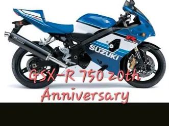 suche gsx-r 750 20th anniversary