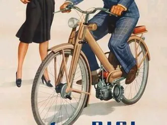 seltene bmg- garelli "mosquito", oldtimer moped