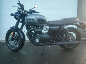 triumph bonneville t120 black 2025 1200 cm3 | moto routière | 1 500 km | gris | 35132 vezin le coquet