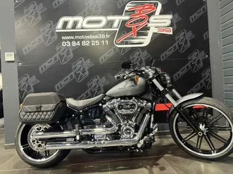 harley-davidson softail breakout 1868 2022 1868 cm3 | moto routière | 12 050 km | gris | 25770 franois