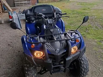 quad yamaha grizzly 300 homologue et sa remorque