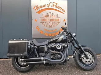 harley-davidson fxdf dyna fat bob mit penzl-auspuff