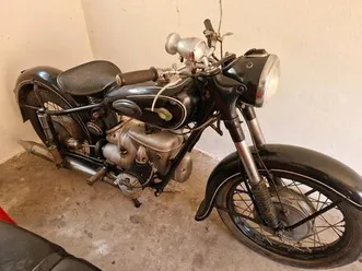 mz bk350 oldtimer patina, original rarität. emw awo, patina