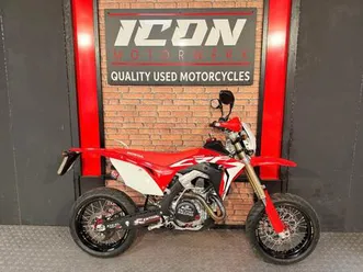 2018 honda crf450 rx supermoto very low miles mint example lots of extras