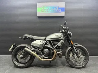 ducati scrambler nightshift 803 low rate finance uk delivery 803 cc