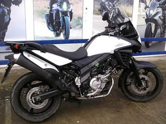2014 suzuki v-strom dl650 a. white. only 12300 miles. 12m mot.