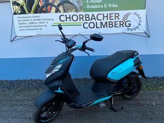 peugeot e streetzone e-roller 45 km/h versch. farben auf lager