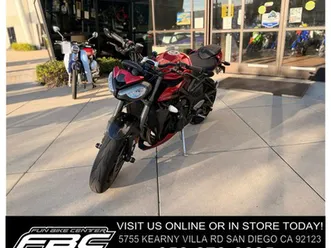 2025 triumph street triple 765 rs carnival red rs