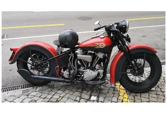 1937 harley davidson knuckelhead