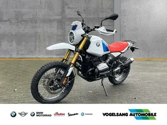 bmw r 12 g/s, pulverbeschichtete fußrasten u. auspuf