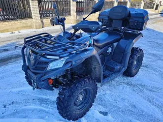cfmoto cforce 450 long 4x4 kufer ledy hak zarejestrowany t3b kęty
