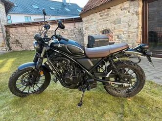 honda cl 500 ez 10/2024 nur 3471km mit original zubehör 34kw 34 kw a2