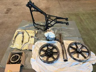 yamaha sr 500 2j4 ez 1983 - café racer