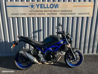 suzuki sv 650 abs m2 a2 1ere main peu roule sous garantie