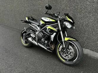 triumph street triple 765 rs 2022 765 cm3 | moto roadster | 125 000 km | noir | 59113 seclin