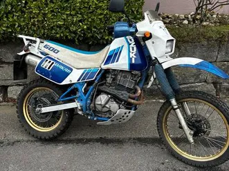 suzuki dr600 dakar + sebring auspuff original