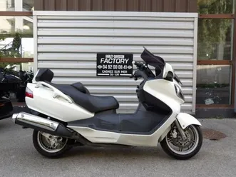 suzuki burgman 650 2011 650 cm3 | scooter | 34 583 km | blanc | 06800 cagnes sur mer
