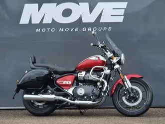royal enfield super meteor 650 2025 650 cm3 | moto custom | 1 010 km | rouge | 87280 limoges
