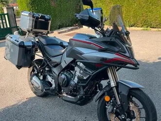 moto voge 500 ds + kit bagagerie