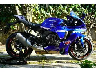 yamaha yzf-r1 abs blu/azzurro