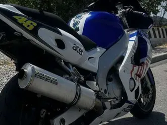 yamaha yzf 600 yzf 600r thundercat blu/azzurro