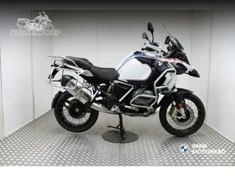 bmw r 1250 gs adventure light white/racing blue/racing red lage kilometers wit