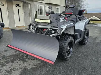 odes odes 800l v-twin 60hk traktor b - som ny