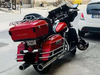harley-davidson ultra limited electra glide ultra limited rosso