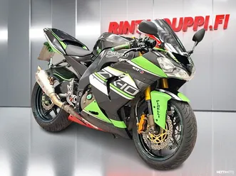 zx-10r 14 päivän palautusoikeus - a-kortti - näyttävä pyörä! / akrapovic äänenvaimennin